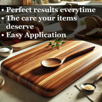 Cutting Board Gel - Wax and Mineral Oil Treatment in One - with Food Grade Mineral Oil & Beeswax-Butcher Block Conditioner, Cutting Board Wax & Charcuterie Board Wax, Citrus Scent.-USA Made* (8 fl.oz)