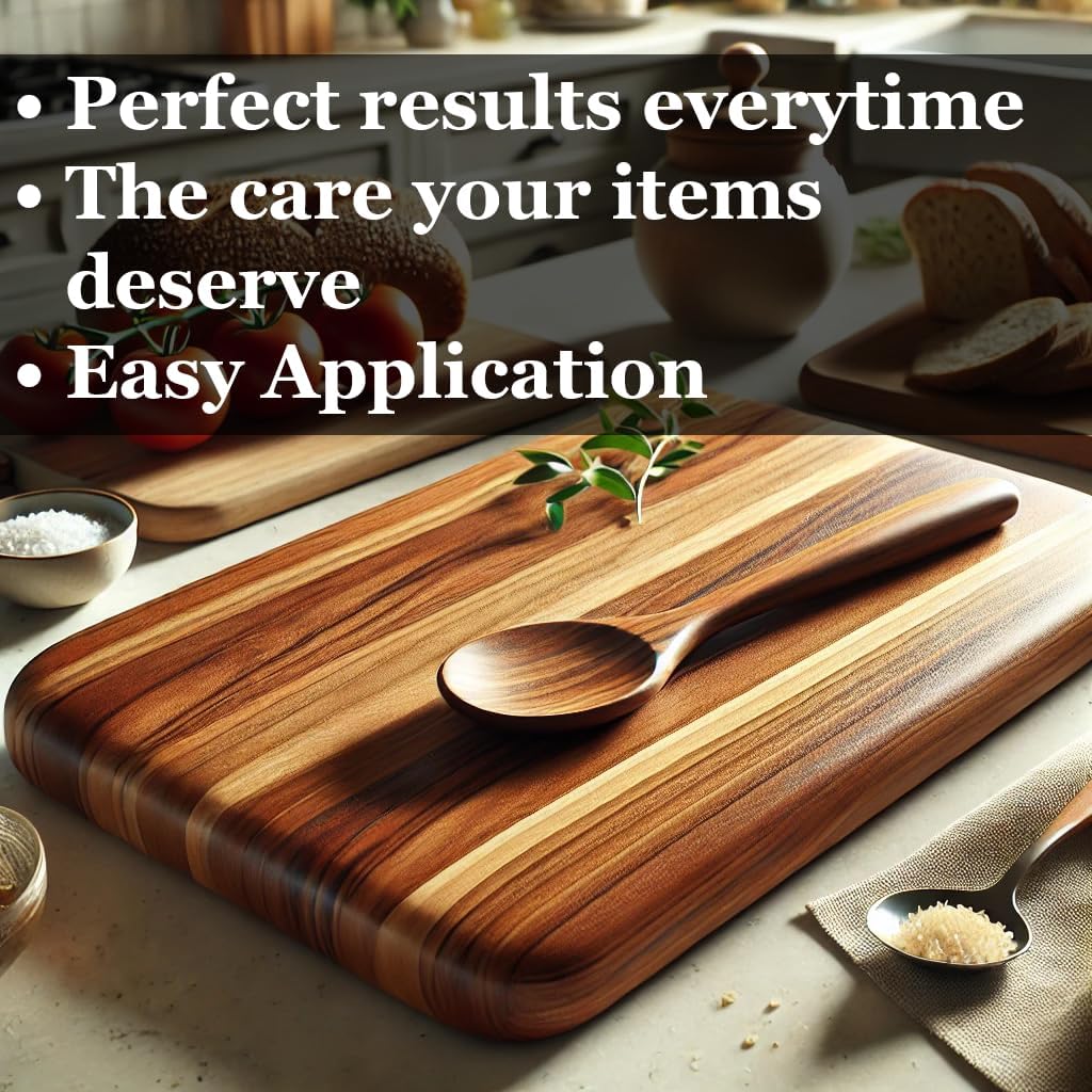 Cutting Board Gel - Wax and Mineral Oil Treatment in One - with Food Grade Mineral Oil & Beeswax-Butcher Block Conditioner, Cutting Board Wax & Charcuterie Board Wax, Citrus Scent.-USA Made* (8 fl.oz)