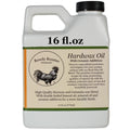 HardWax Oil With Nano-Ceramic Additives - Furniture Oil, Beeswax and Carnauba Wax Blend - Durable Satin Wood Furniture Finish With Added Ceramic Protection, Bare Wood Finish Sealer-USA Made-(16 fl.oz)